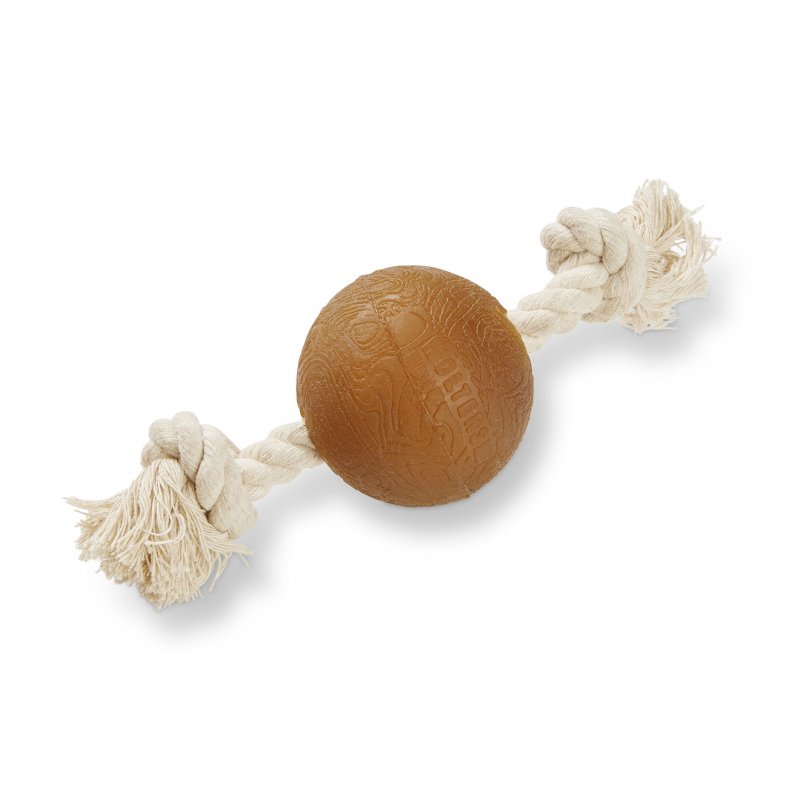 Wolters Spielball am Seil Pure Ockerbraune Beige S