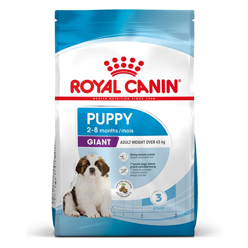 ROYAL CANIN GIANT Puppy Trockenfutter für Welpen sehr großer Rassen 15 Kg