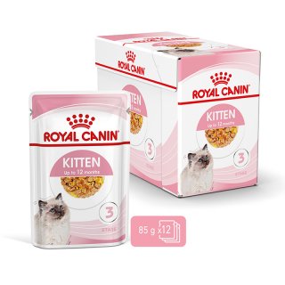 royal canin kitten sterilised gelatina 12x85 gr