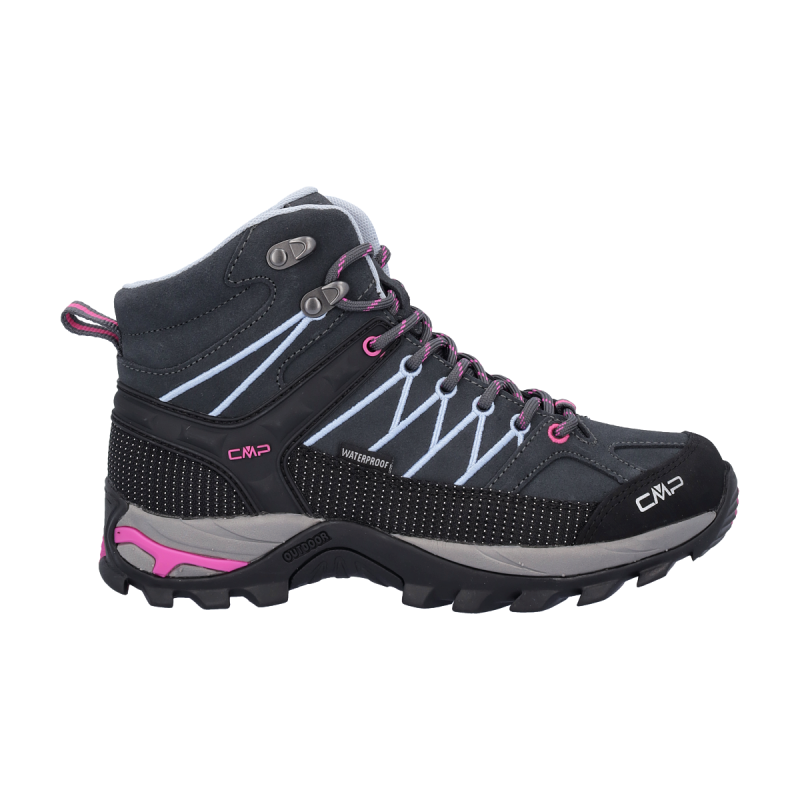 CMP Damen-Trekkingschuh Rigel Mid Waterproof Titanio-Skyway 42