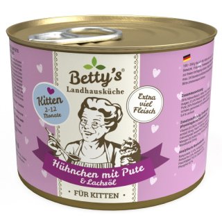 Bettys Landhausküche Kitten Hühnchen mit Pute