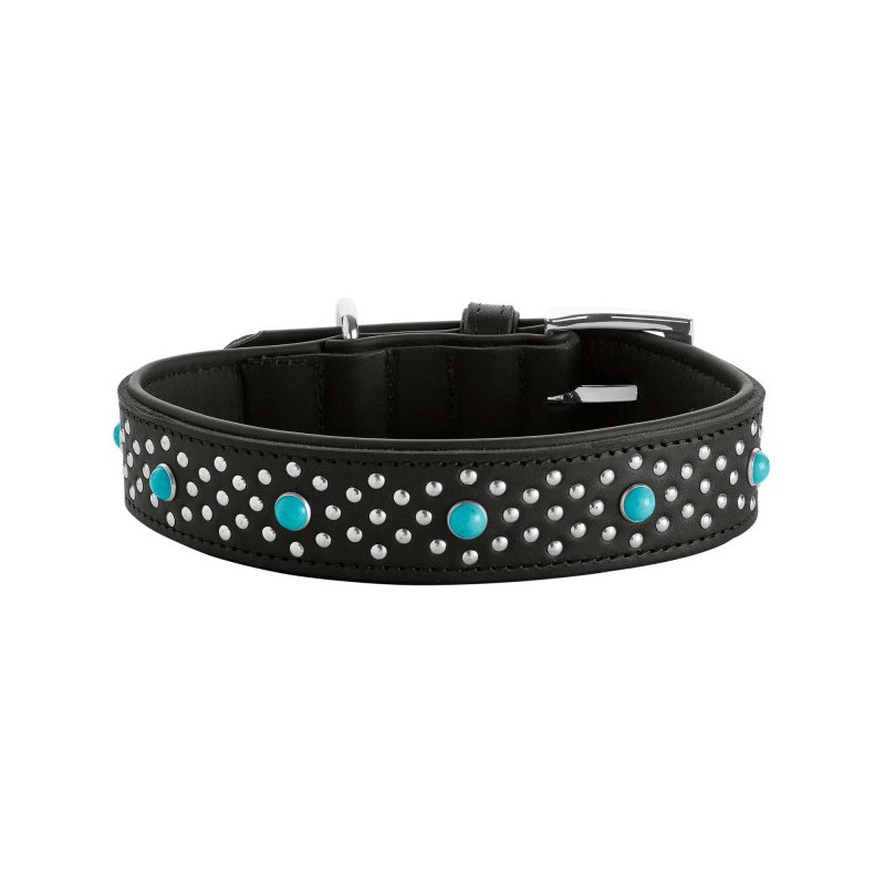 Hunter Hunde Halsband Madona Schwarz 45/S