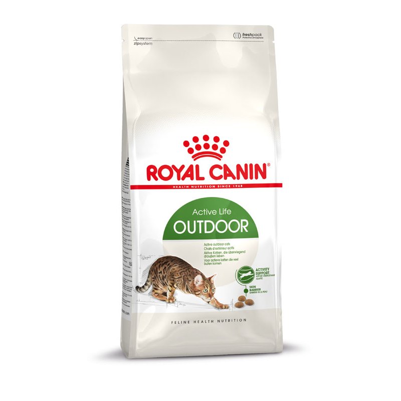 ROYAL CANIN OUTDOOR Katzenfutter trocken für Freigänger 2 Kg