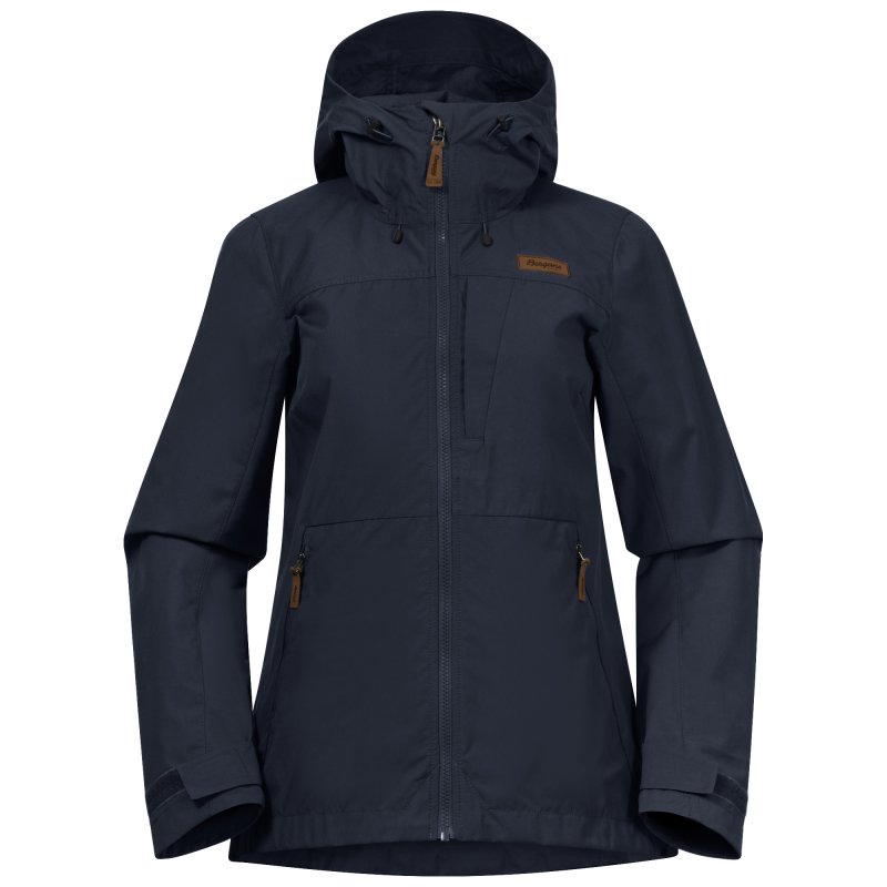 Bergans Damenjacke Nordmarka Leaf Light Wind Navy Blau XS