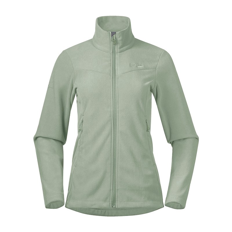 Bergans Damenjacke Finnsnes Fleece Jade Grün XS