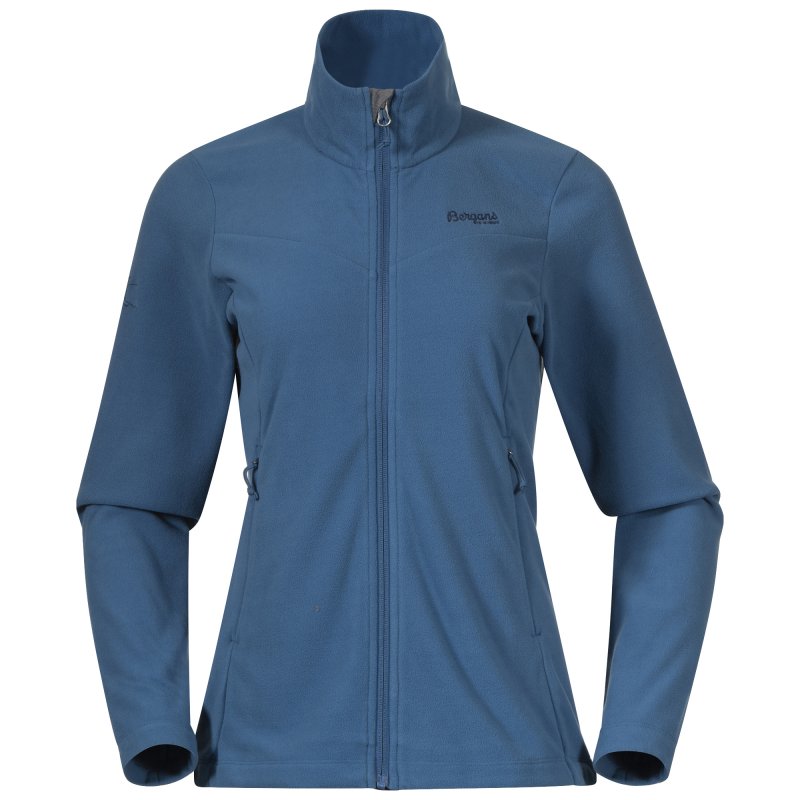 Bergans Damenjacke Finnsnes Fleece Nordsee Blau XS