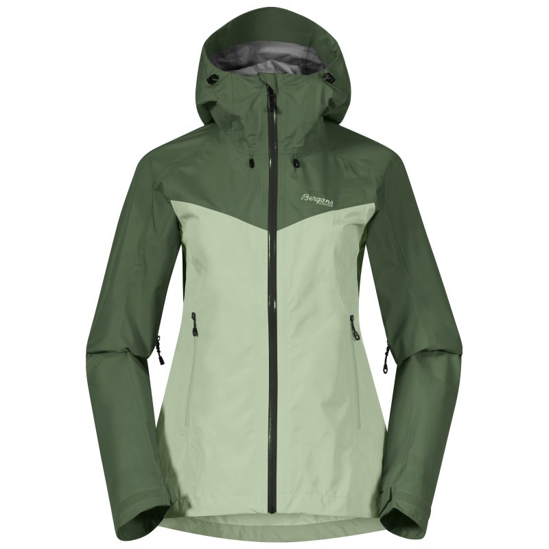 Bergans Damenjacke Skar Light 3L Shell Jade Grün XS