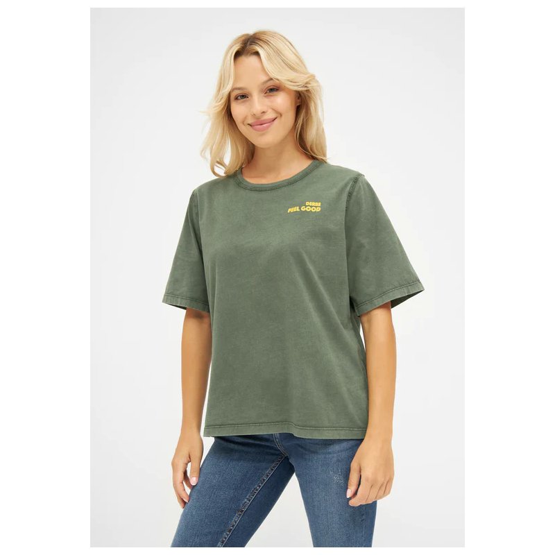 Derbe Damen T-Shirt Robsmile Kombu Grün S