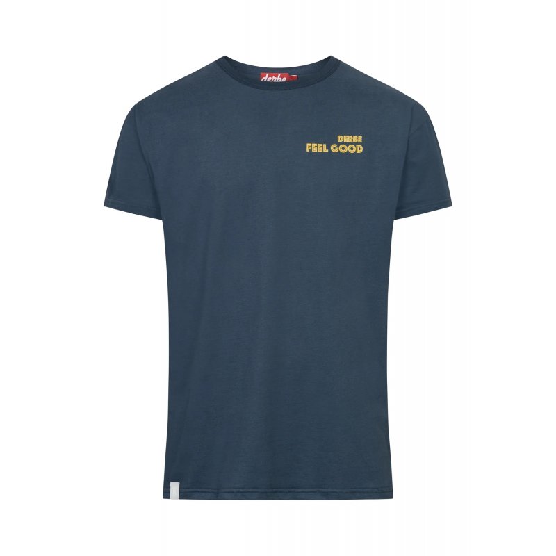 Derbe Herren T-Shirt Swimmingpool Navy S