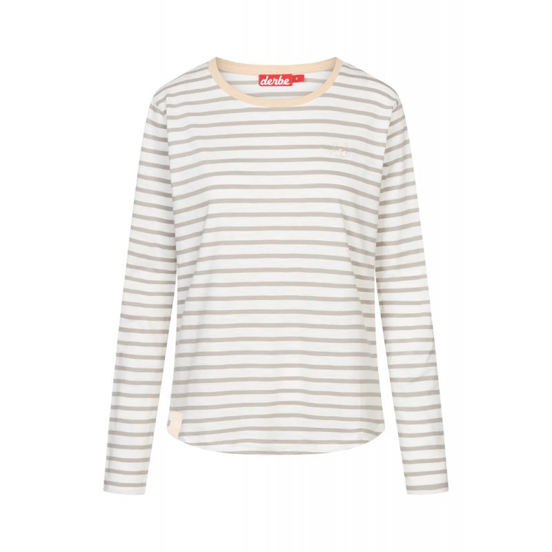 Derbe Damen Sweatshirt Robbenschnute Striped Paloma XS