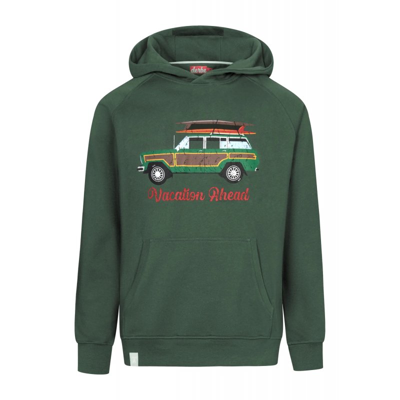 Derbe Herren Hoody Vacar Kombu Grün S