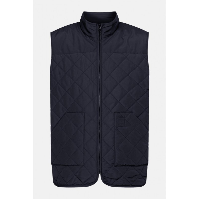 Derbe Damen & Herren Weste Quiltby Navy S