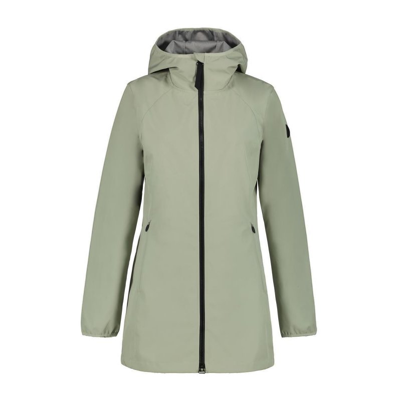 Icepeak Damensoftshelljacke Albany Hell Grün 36