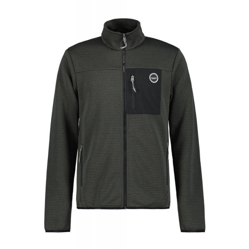 Icepeak Herrenjacke Midlayer Algoma Dunkel Oliv L