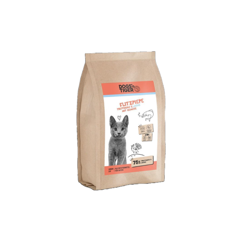 Dogs’n Tiger Kitten Trockenfutter Flitzpiepe 1,5Kg