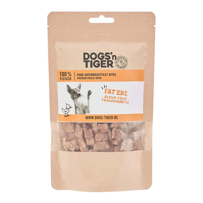 Dogs’n Tiger Hundesnack Fatzke Ente 80g