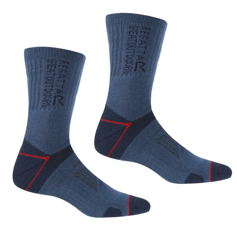 Regatta Herren Socken BlisterProtect II Blau 39-42