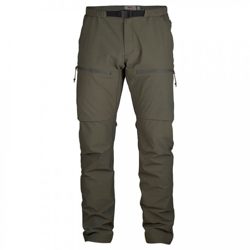 Fjällräven Herren Hose High Coast Hike Dunkelgrau 52