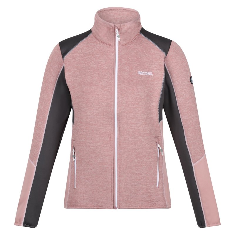 Regatta Damen Fleecejacke Lindalla V Rosa/Schwarz 34