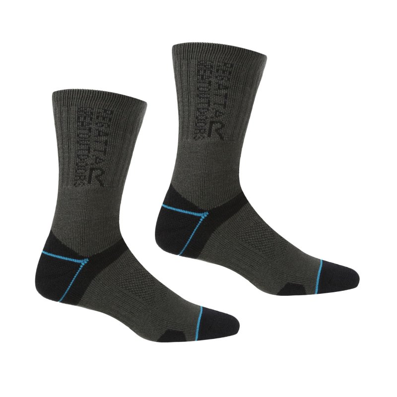 Regatta Damen Socken Blister Protection II Schwarz 36-38