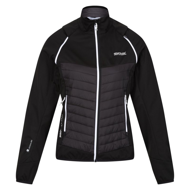 Regatta Damen Softshelljacke Steren Hybrid Schwarz 36