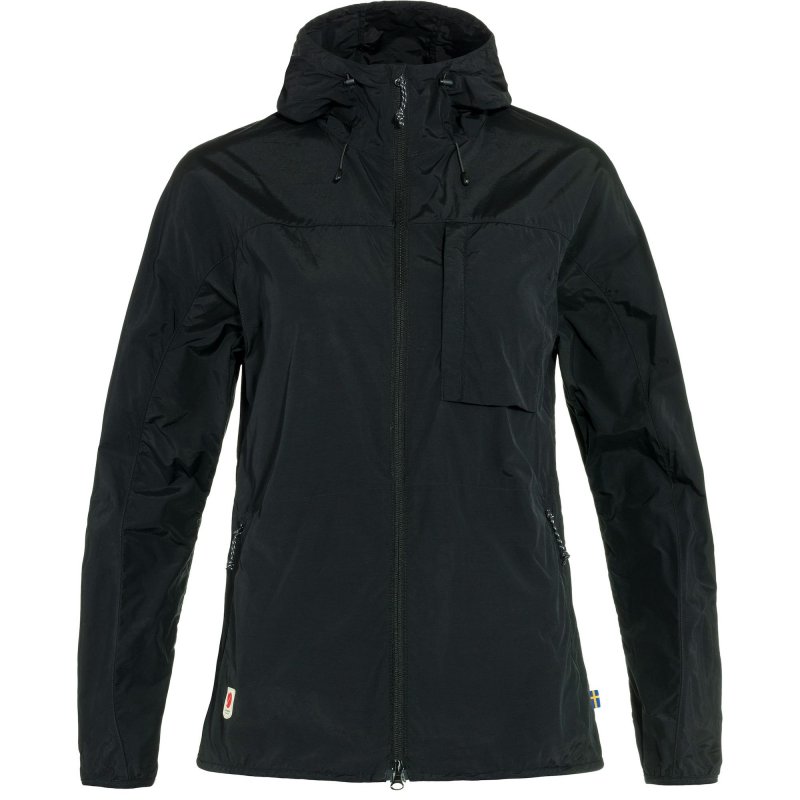 Fjällräven Damenjacke High Coast Wind Schwarz XS