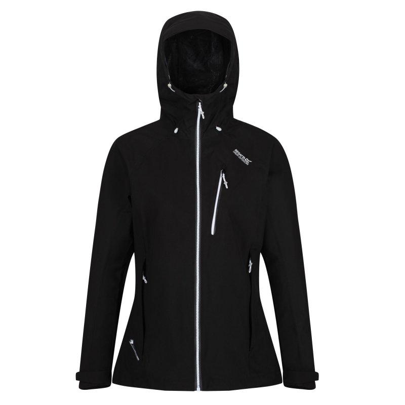 Regatta Damen Regenjacke Birchdale Schwarz 36