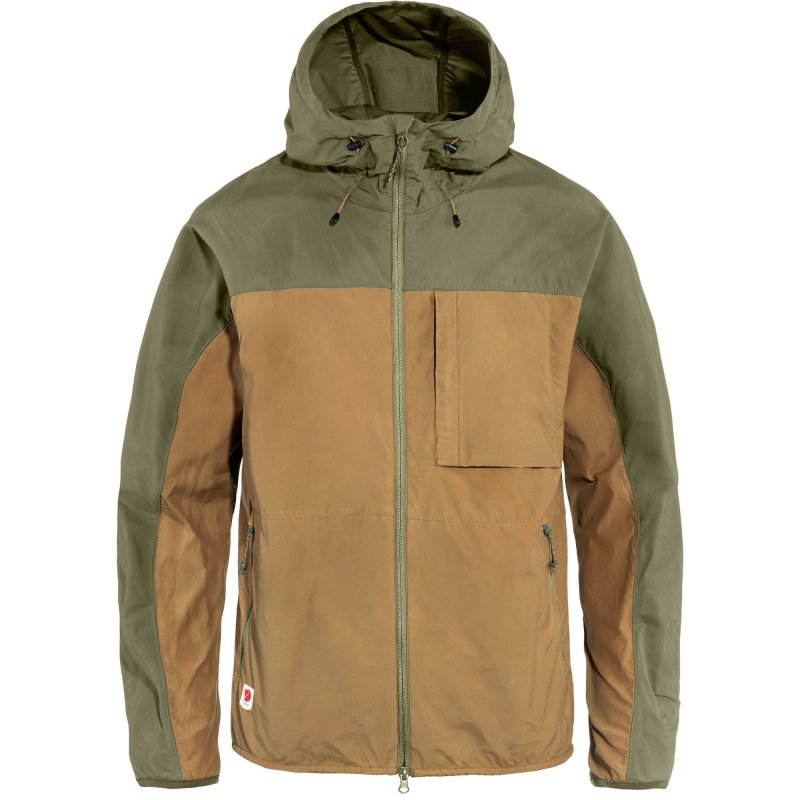 Fjällräven Herrenjacke High Coast Wind Buckwheat Braun-Grün M