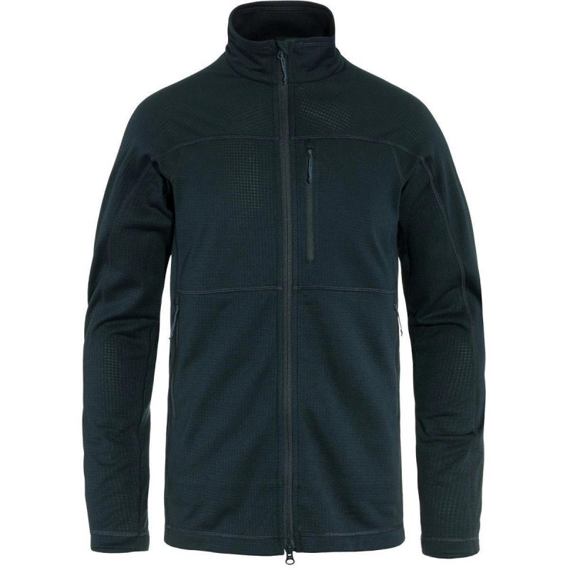 Fjällräven Herrenjacke Abisko Lite Fleece Dunkel Navy S