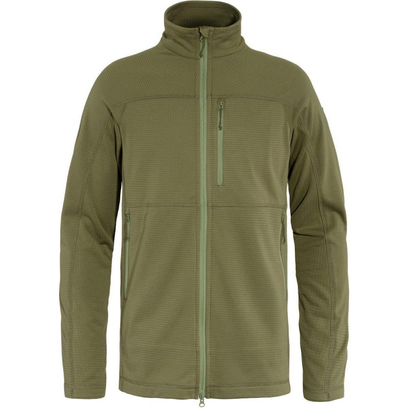 Fjällräven Herrenjacke Abisko Lite Fleece Grün S