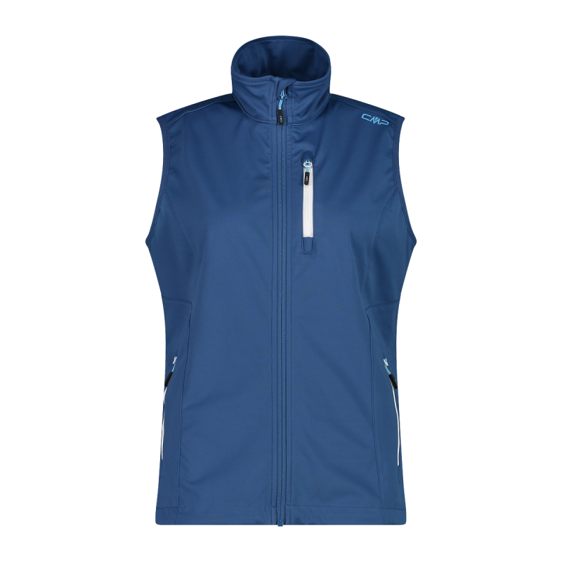 CMP Damen Leichte Softshellweste Blau 34