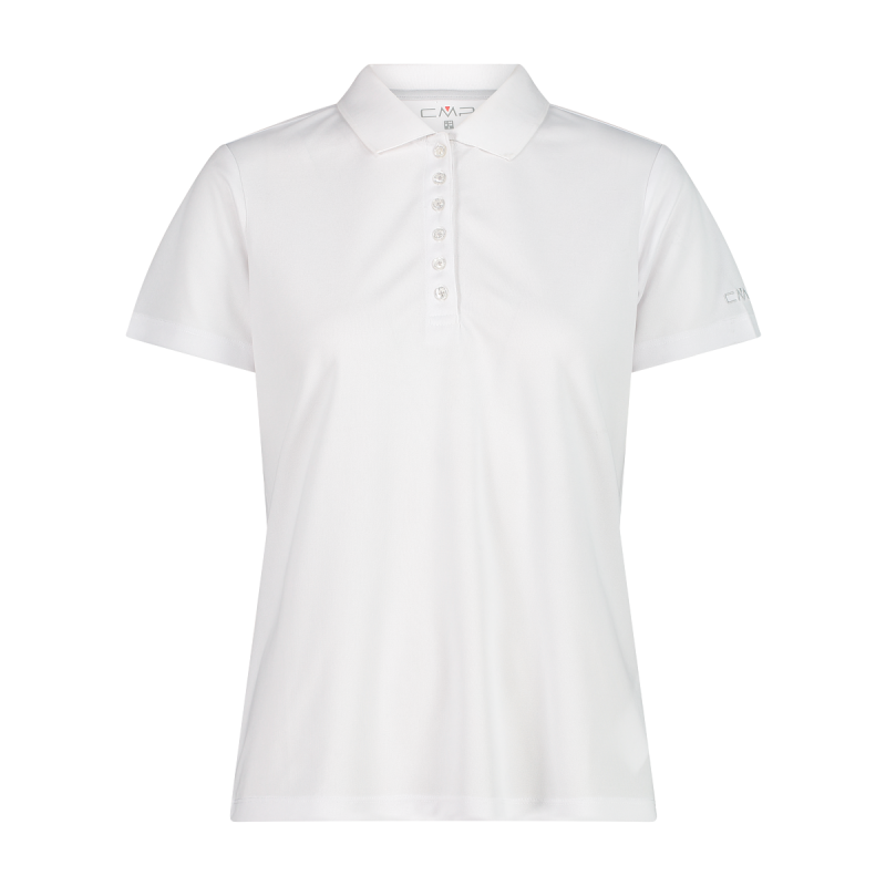 CMP Damen Pique-Poloshirt Weiß 34