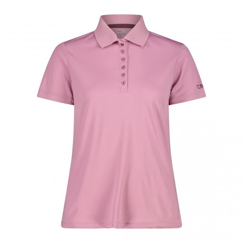 CMP Damen Pique-Poloshirt Pink 38