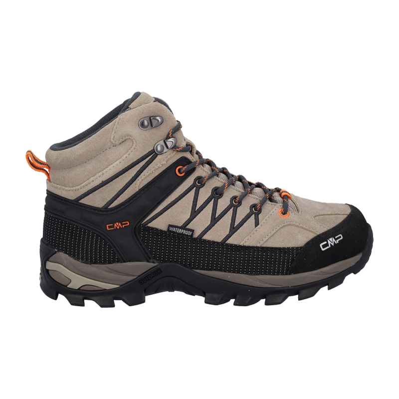 CMP Herren Trekkingschuh Rigel Mid Waterproof Hellbraun 41