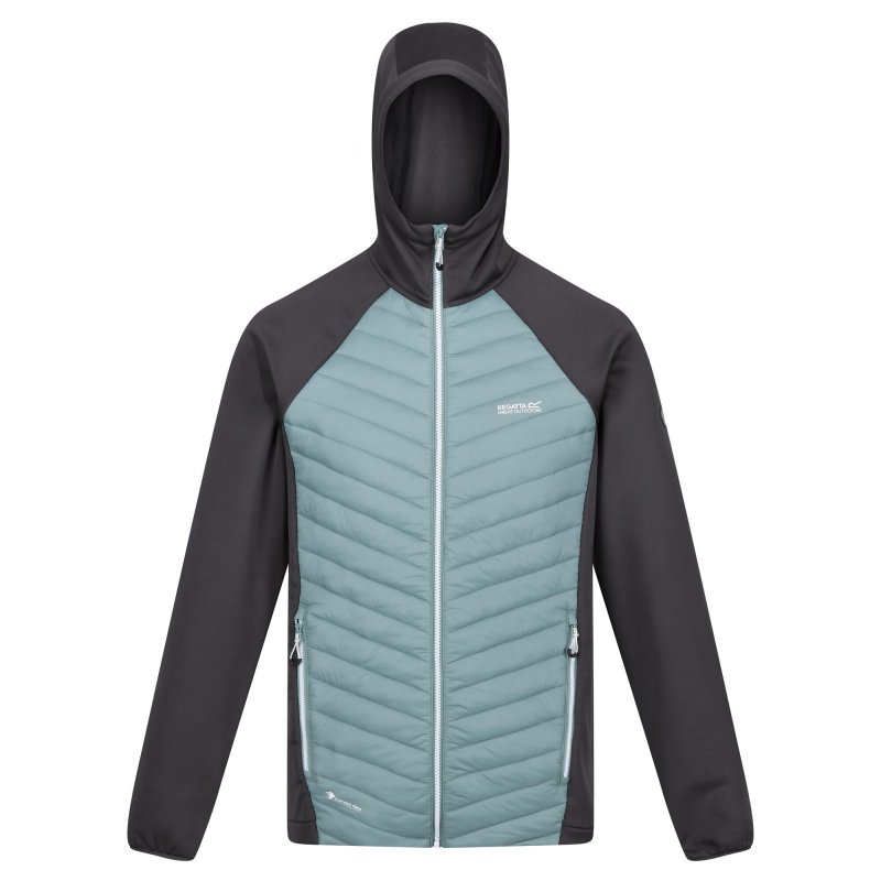 Regatta Herren Hybridjacke Anderson VII Hell Grün Grau S