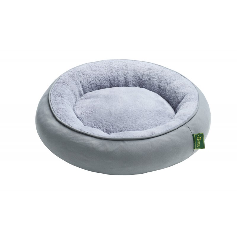 Hunter Hundebett Donut Lincoln Hellgrau 70 cm