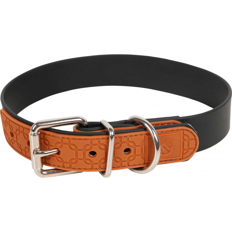 Farm-Land Halsband Schwarz/Braun 60