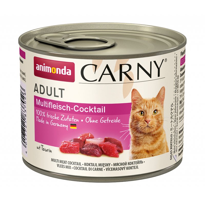 Animonda Katzen Nassfutter Carny Adult Multifleisch-Cocktail 200 g