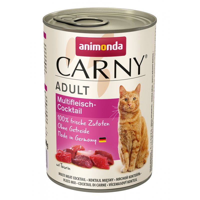 Animonda Katzen Nassfutter Carny Adult Multifleisch-Cocktail 400 g