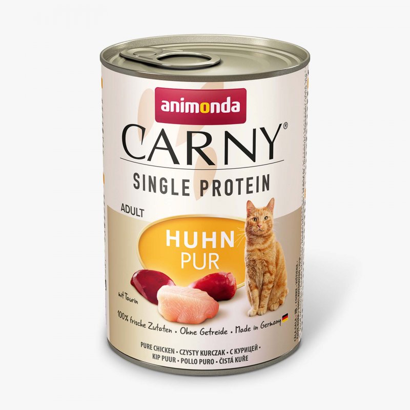 Animonda Katzen Nassfutter Carny Single Protein Adult Huhn pur 400 g