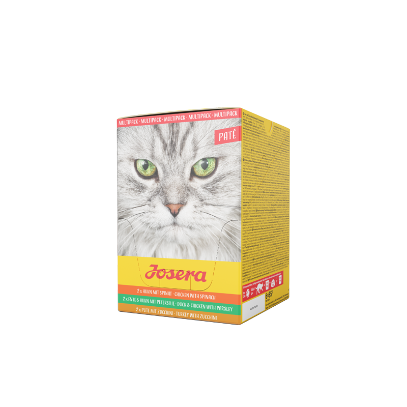 Josera Katzen Nassfutter Multipack Paté 6 x 70g