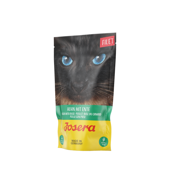 Josera Katzen Nassfutter Filet Huhn mit Ente 70g