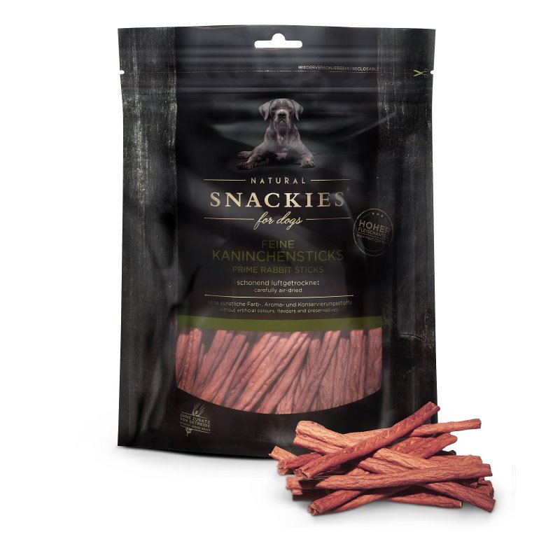 Snackies Hundesnack Feine Kaninchensticks 80g