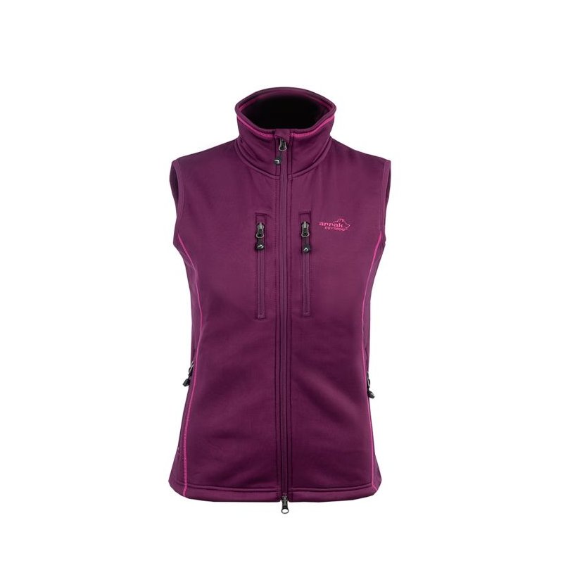 Arrak Damen Power Fleece Weste Fuchsia M