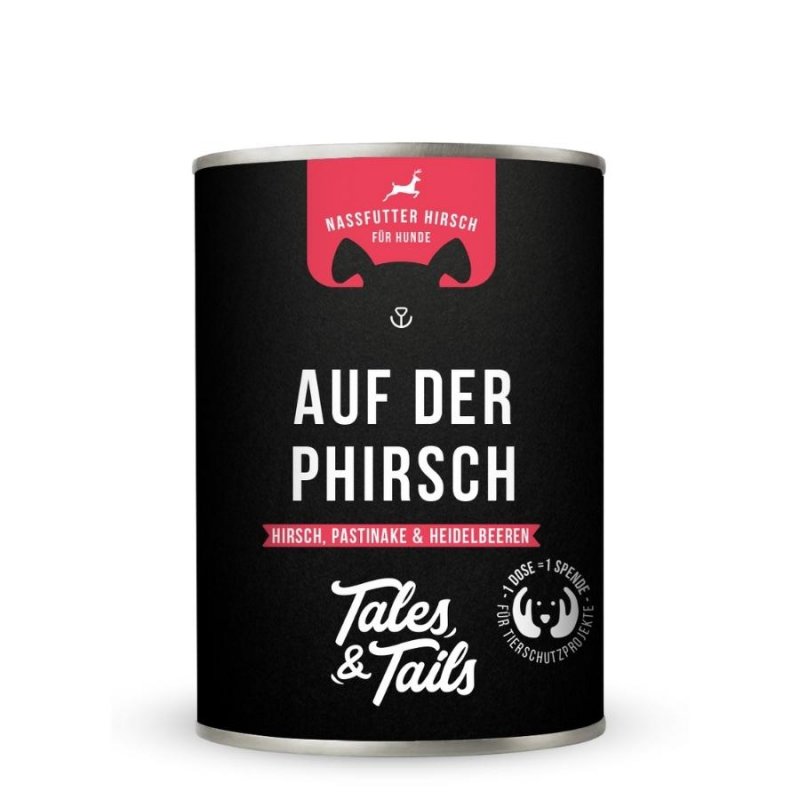 Tales & Tails Hundenassfutter Auf der Phirsch 400g