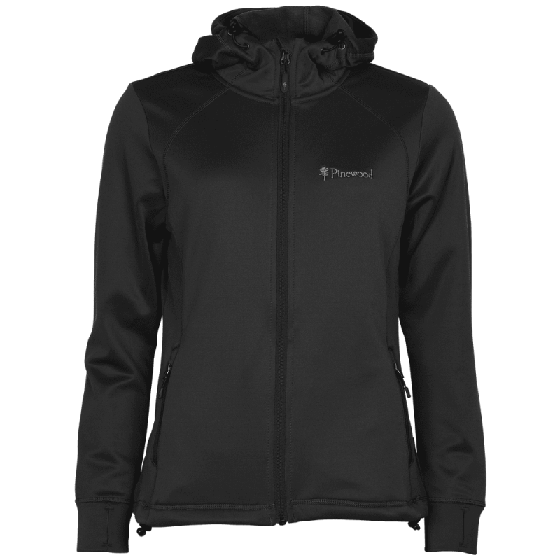 Pinewood Damen Sweatjacke Finnveden Schwarz S