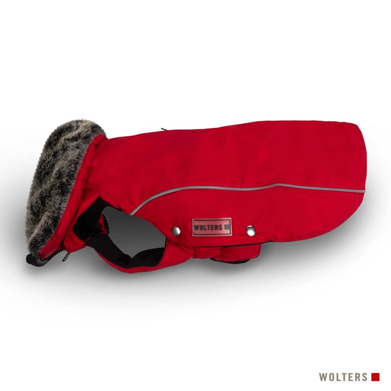 Wolters Hunde Winterjacke Amundsen Rot 22