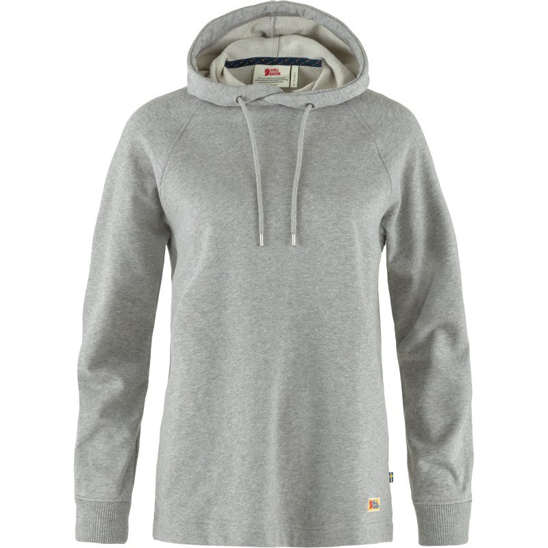 Fjällräven Damen Pullover Vardag Hoodie W Grau XS