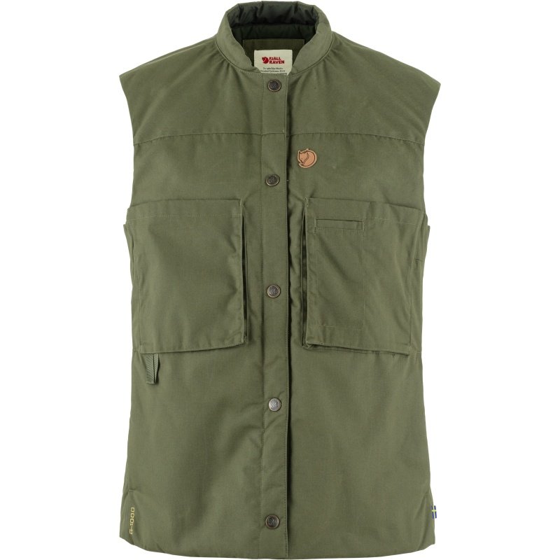 Fjällräven Damenweste Singi Padded Vest W Grün XS