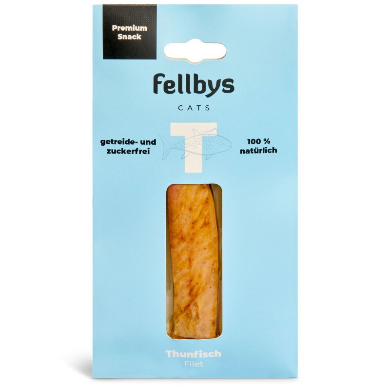 Fellbys Katzensnacks Thunfischfilet 25g